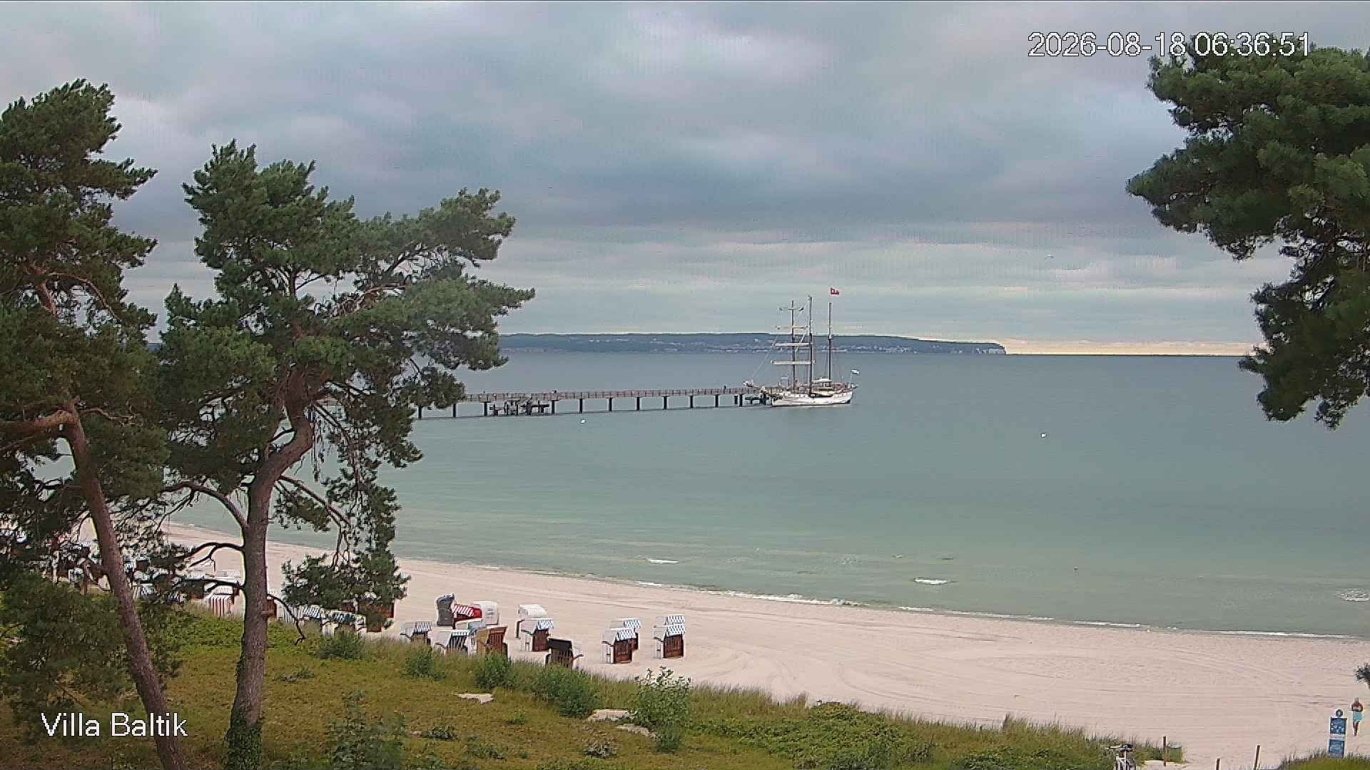 Archiv Foto Webcam Ostseebad Binz - Strandpromenade