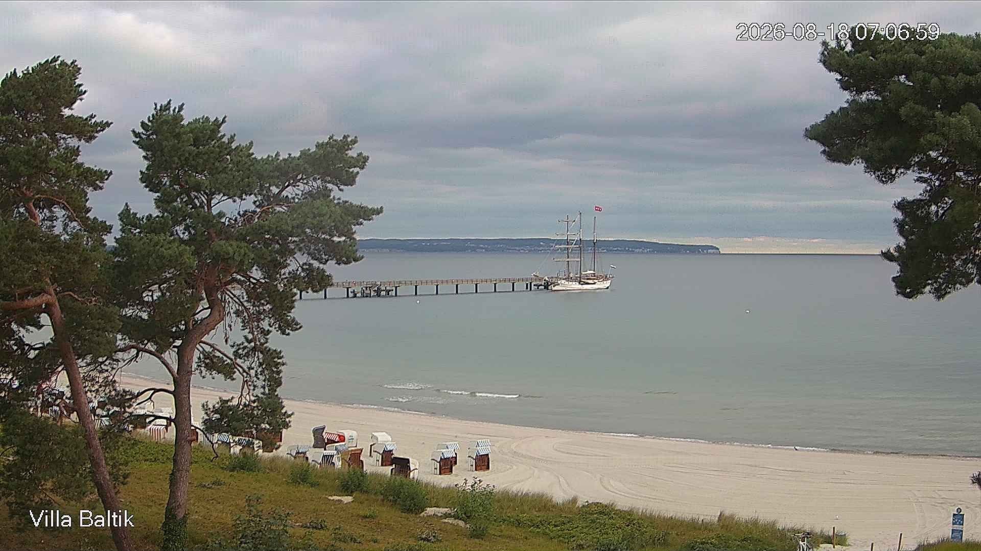 Archiv Foto Webcam Ostseebad Binz - Strandpromenade
