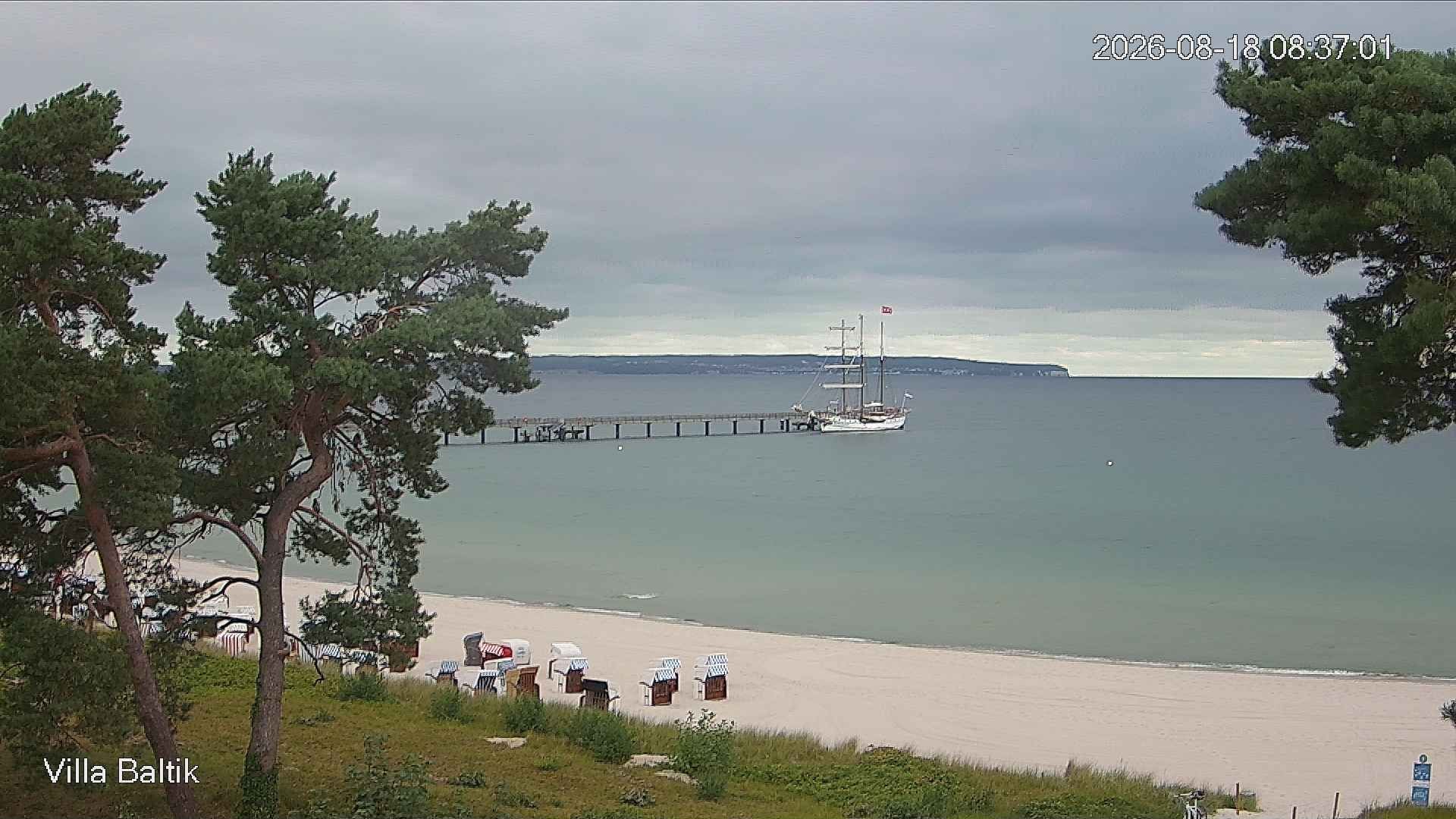 Archiv Foto Webcam Ostseebad Binz - Strandpromenade
