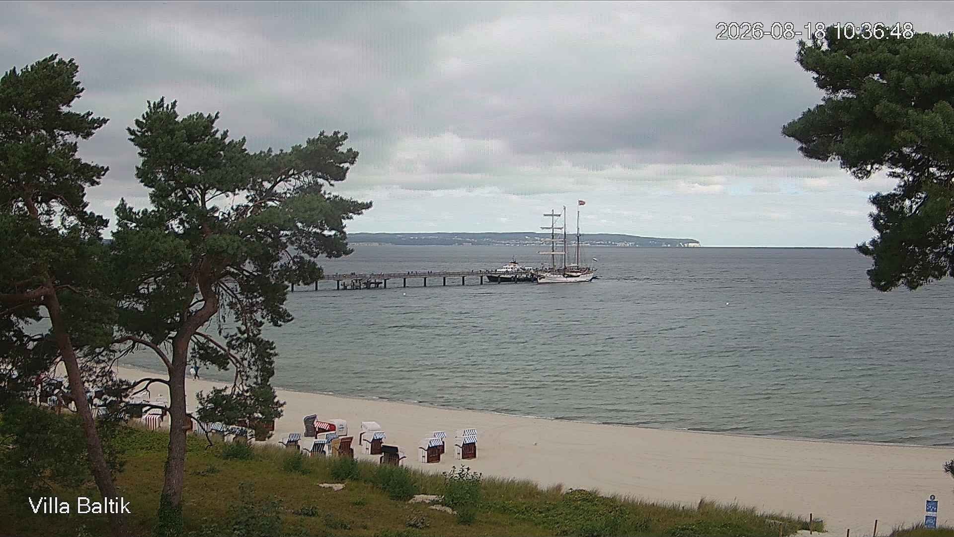 Archiv Foto Webcam Ostseebad Binz - Strandpromenade