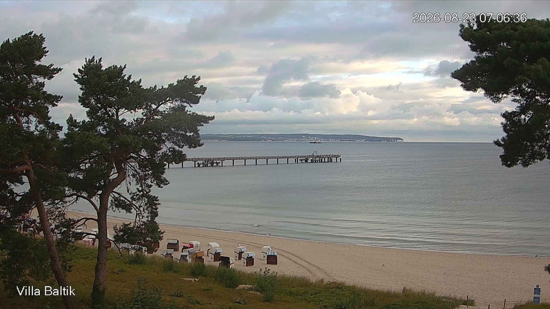 Archiv Foto Webcam Ostseebad Binz - Strandpromenade