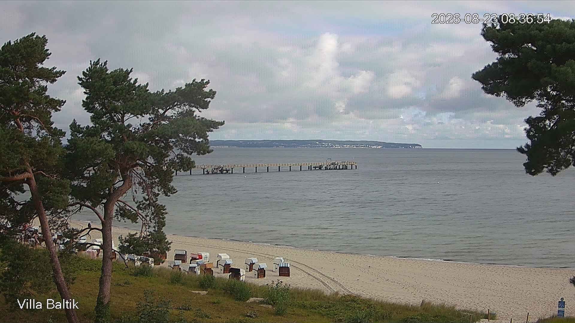 Archiv Foto Webcam Ostseebad Binz - Strandpromenade