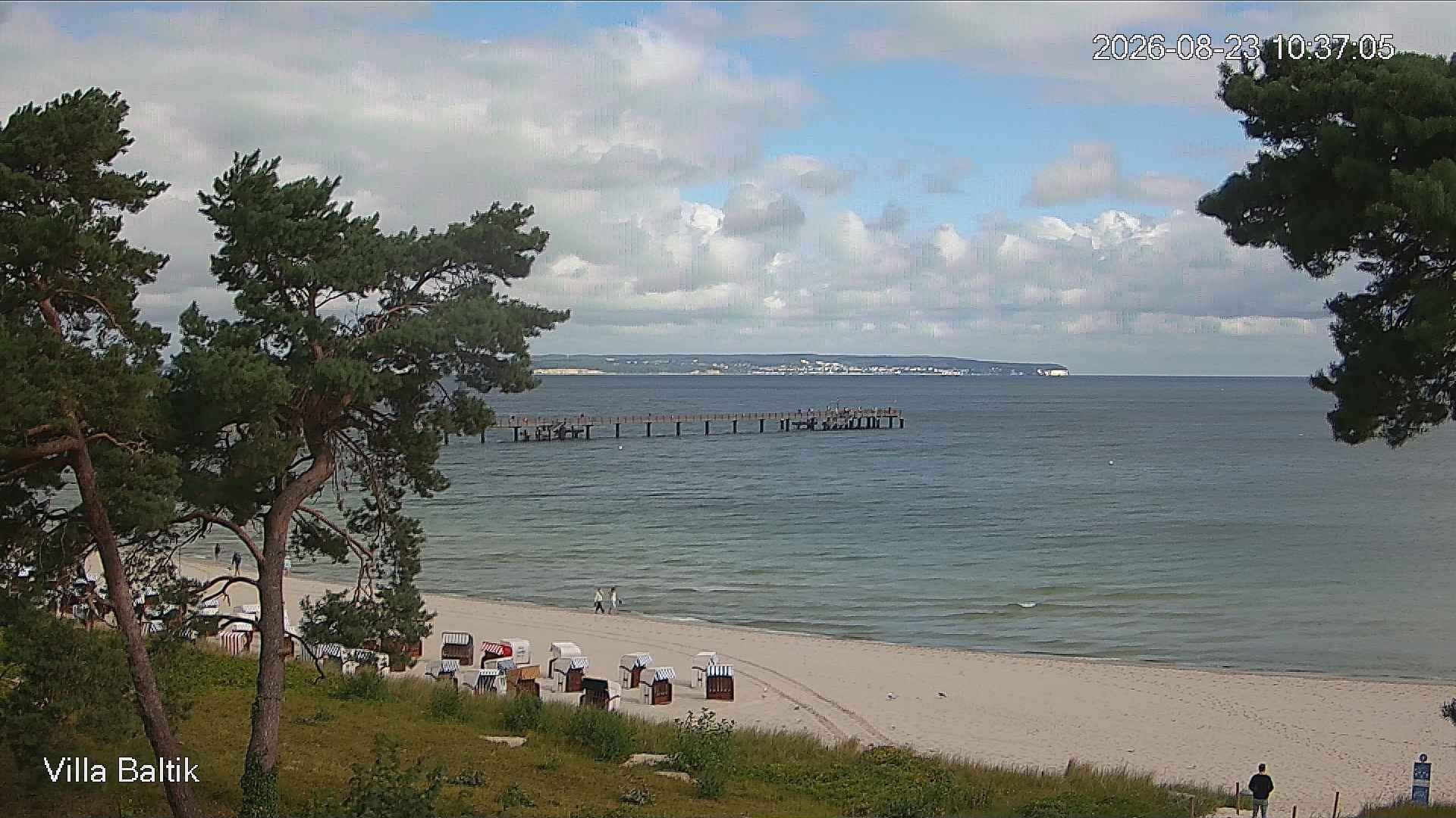 Archiv Foto Webcam Ostseebad Binz - Strandpromenade