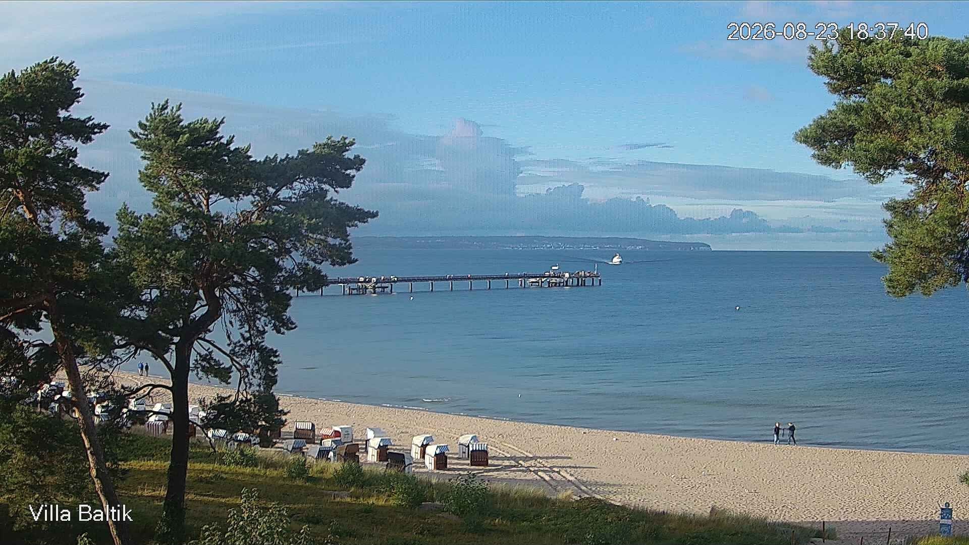 Archiv Foto Webcam Ostseebad Binz - Strandpromenade