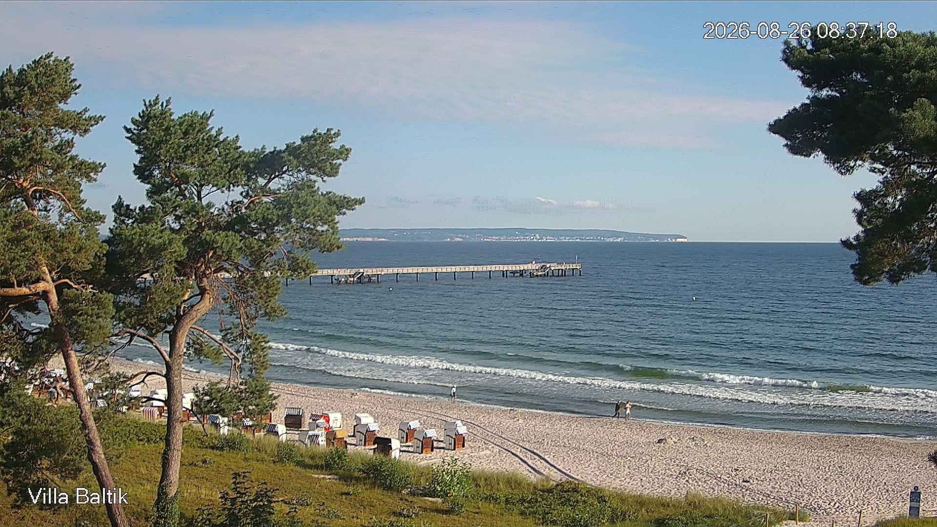 Archiv Foto Webcam Ostseebad Binz - Strandpromenade