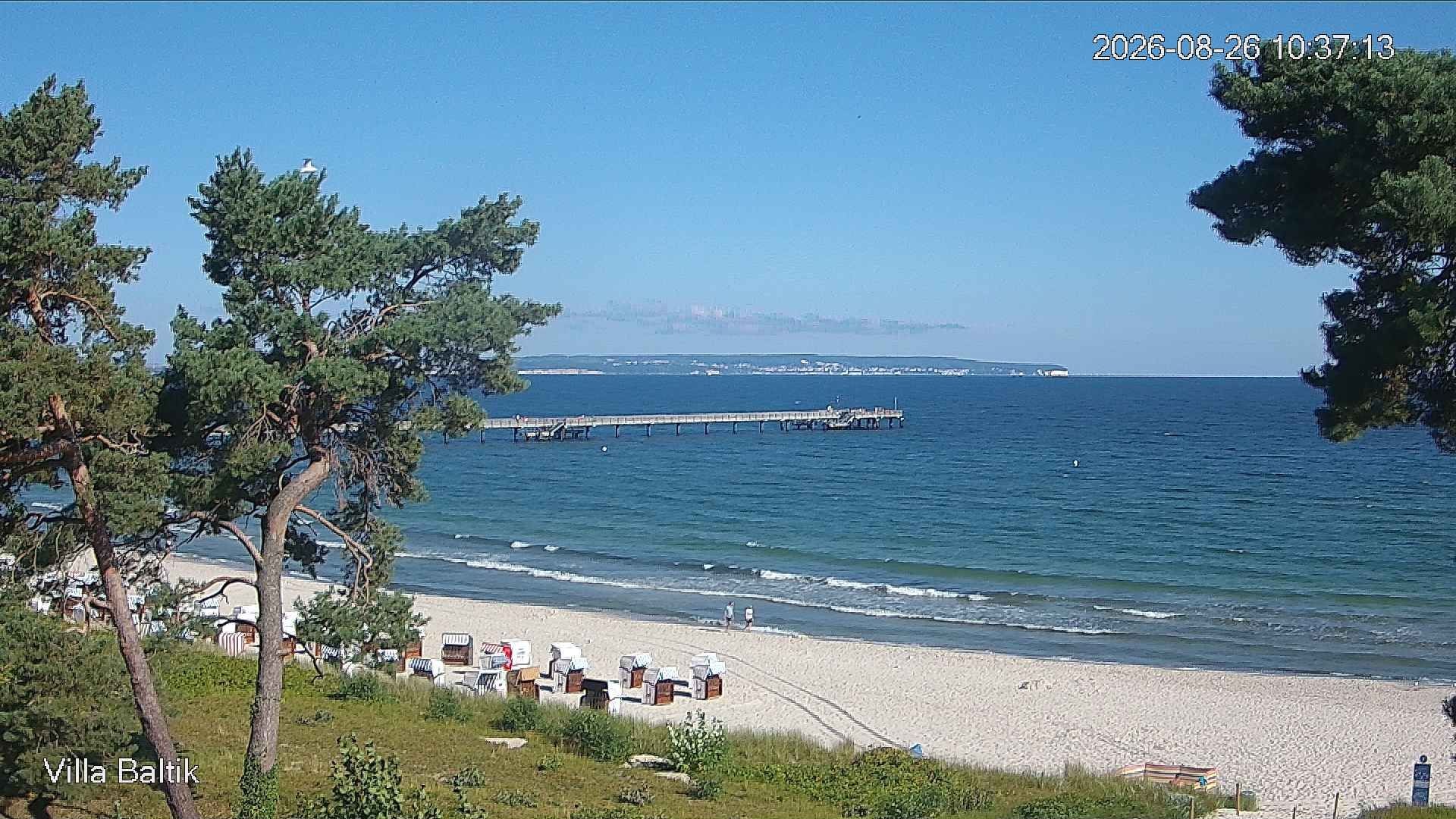 Archiv Foto Webcam Ostseebad Binz - Strandpromenade