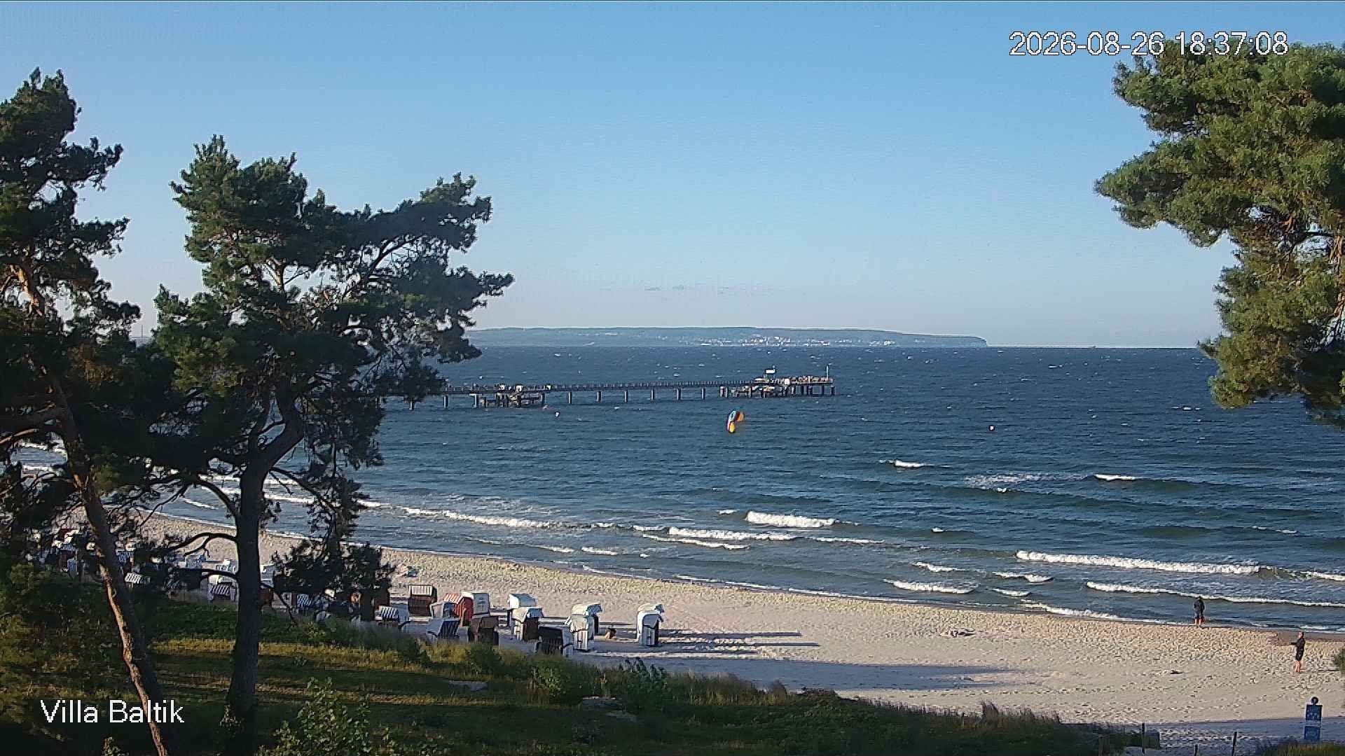 Archiv Foto Webcam Ostseebad Binz - Strandpromenade