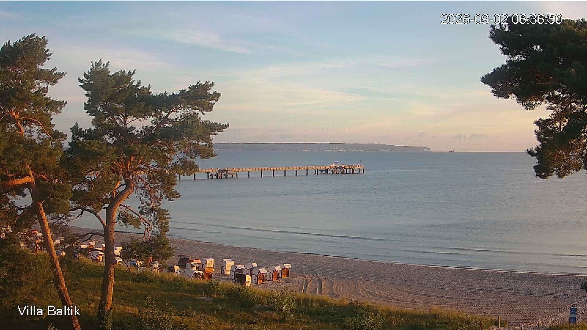 Archiv Foto Webcam Ostseebad Binz - Strandpromenade