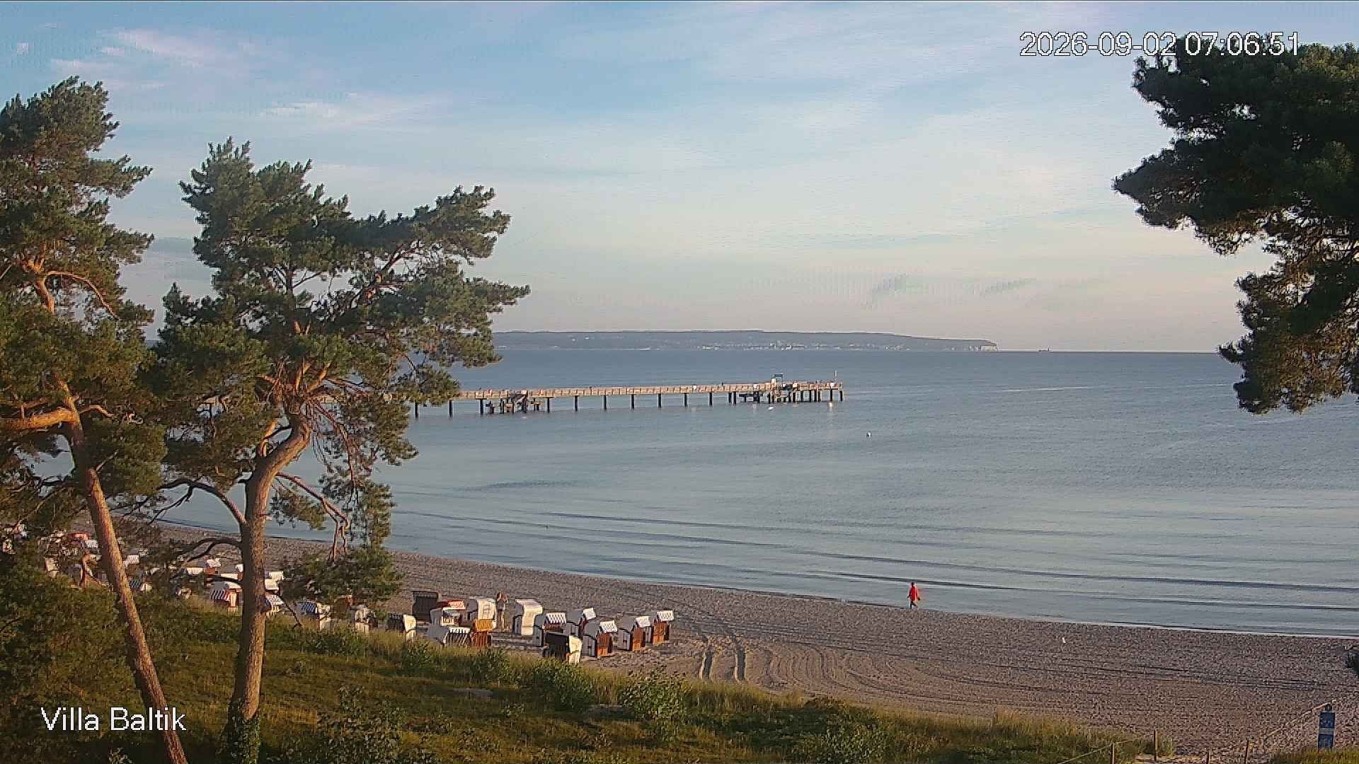 Archiv Foto Webcam Ostseebad Binz - Strandpromenade