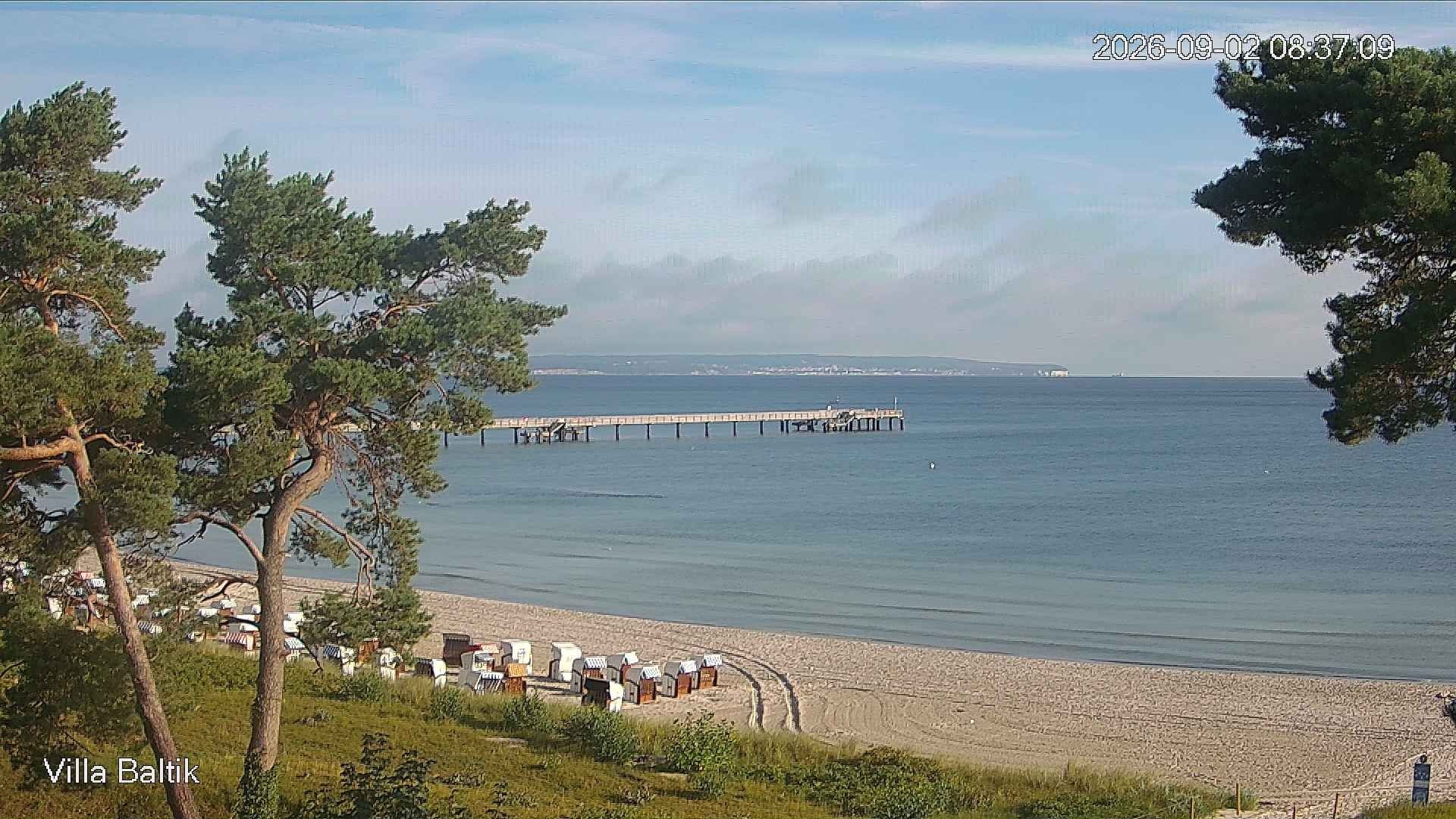 Archiv Foto Webcam Ostseebad Binz - Strandpromenade