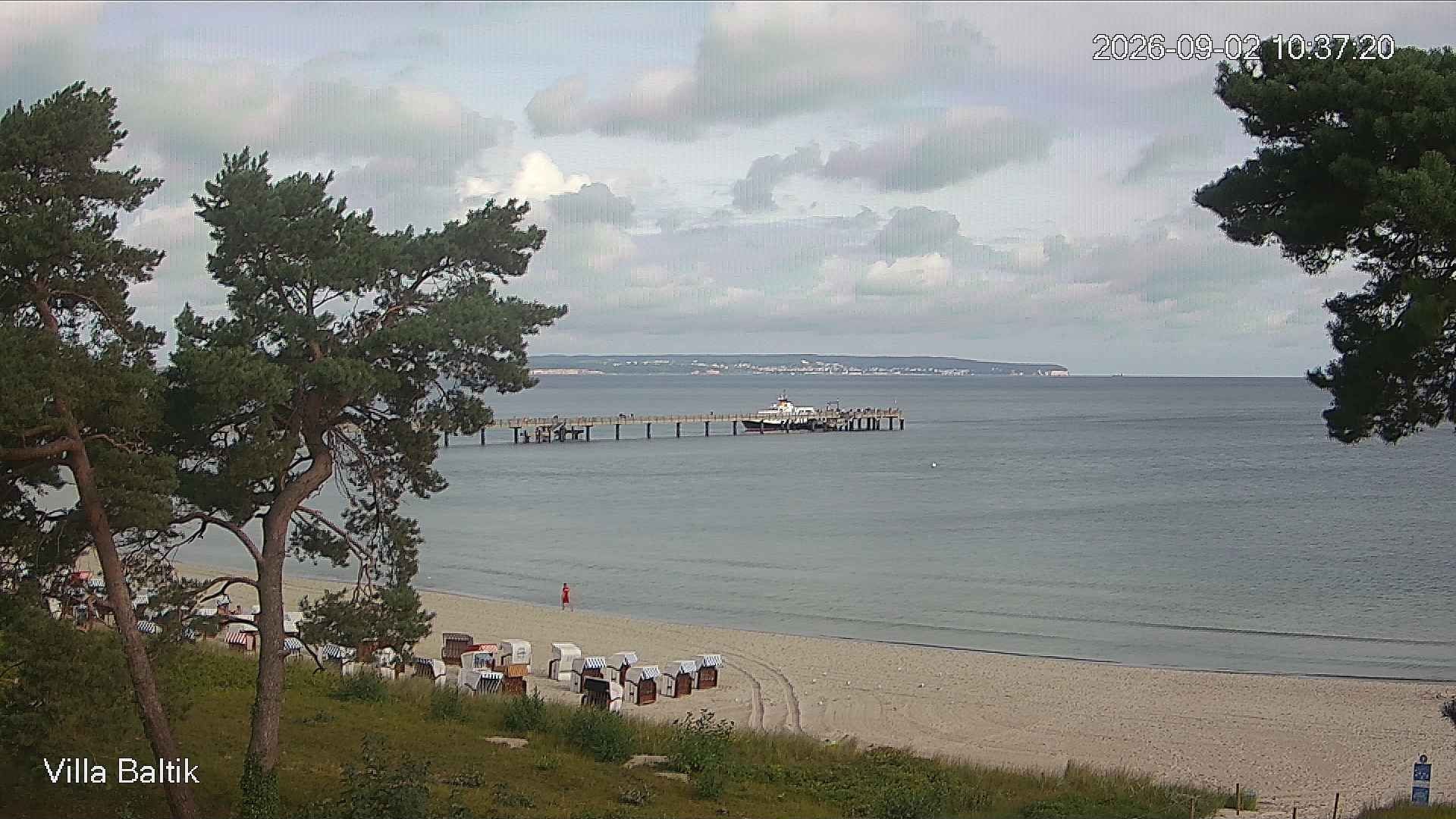 Archiv Foto Webcam Ostseebad Binz - Strandpromenade