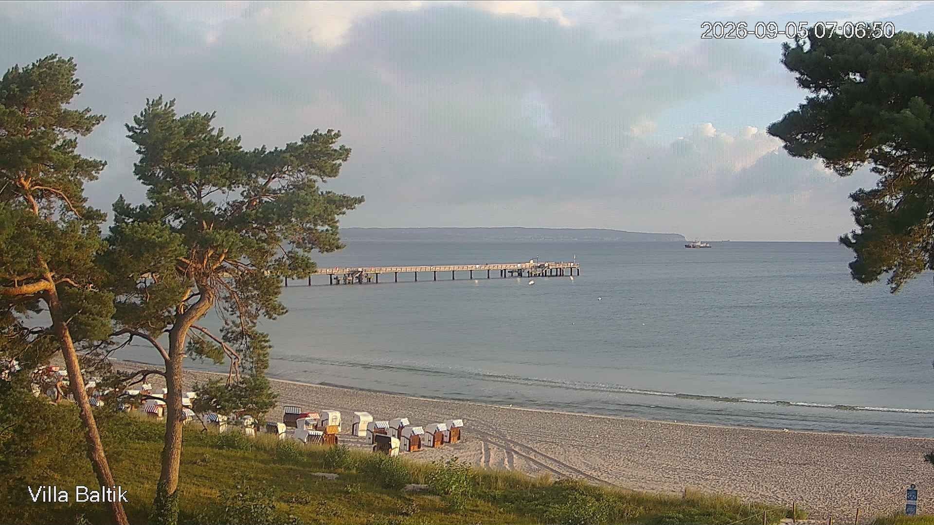 Archiv Foto Webcam Ostseebad Binz - Strandpromenade