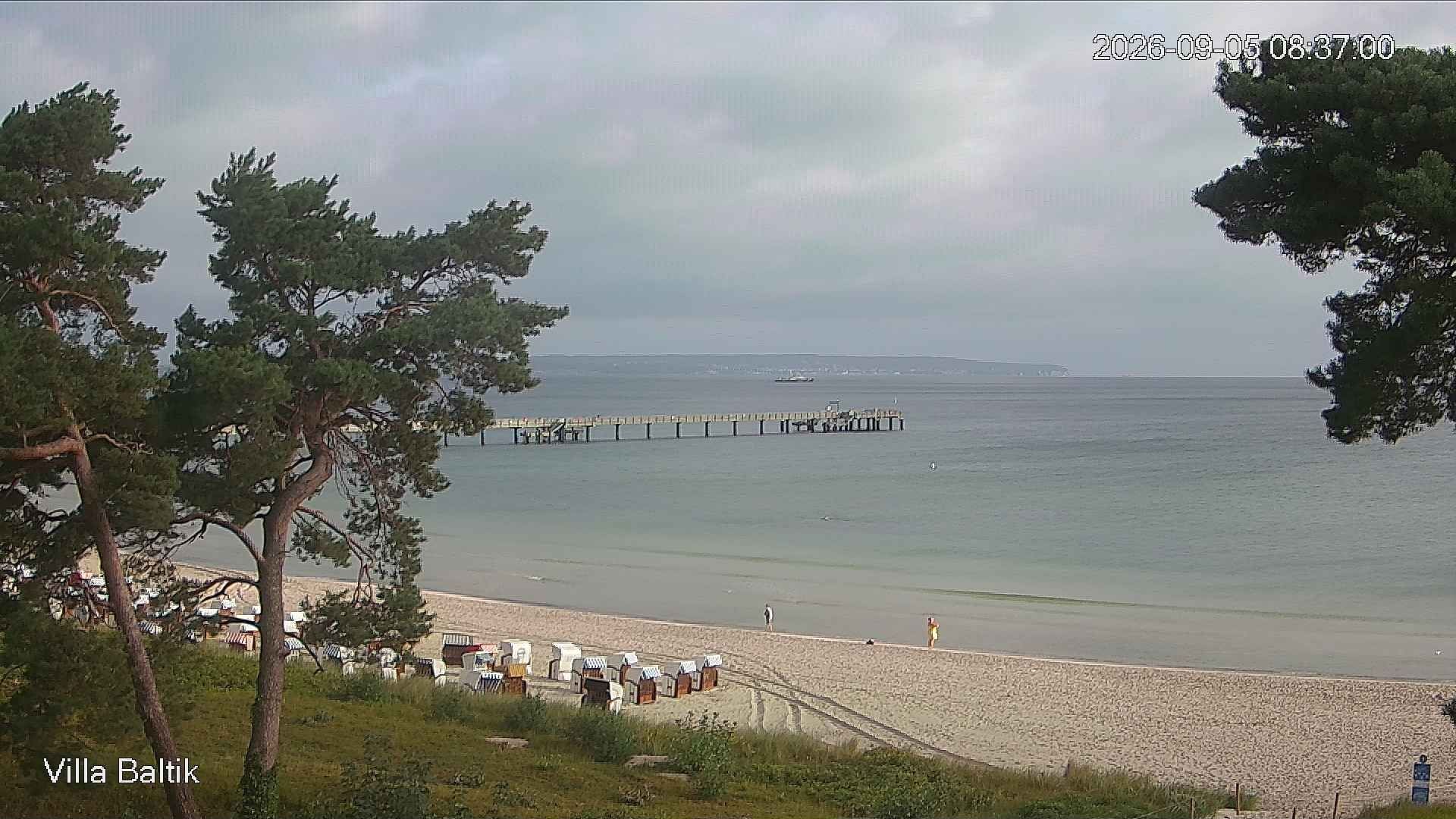 Archiv Foto Webcam Ostseebad Binz - Strandpromenade
