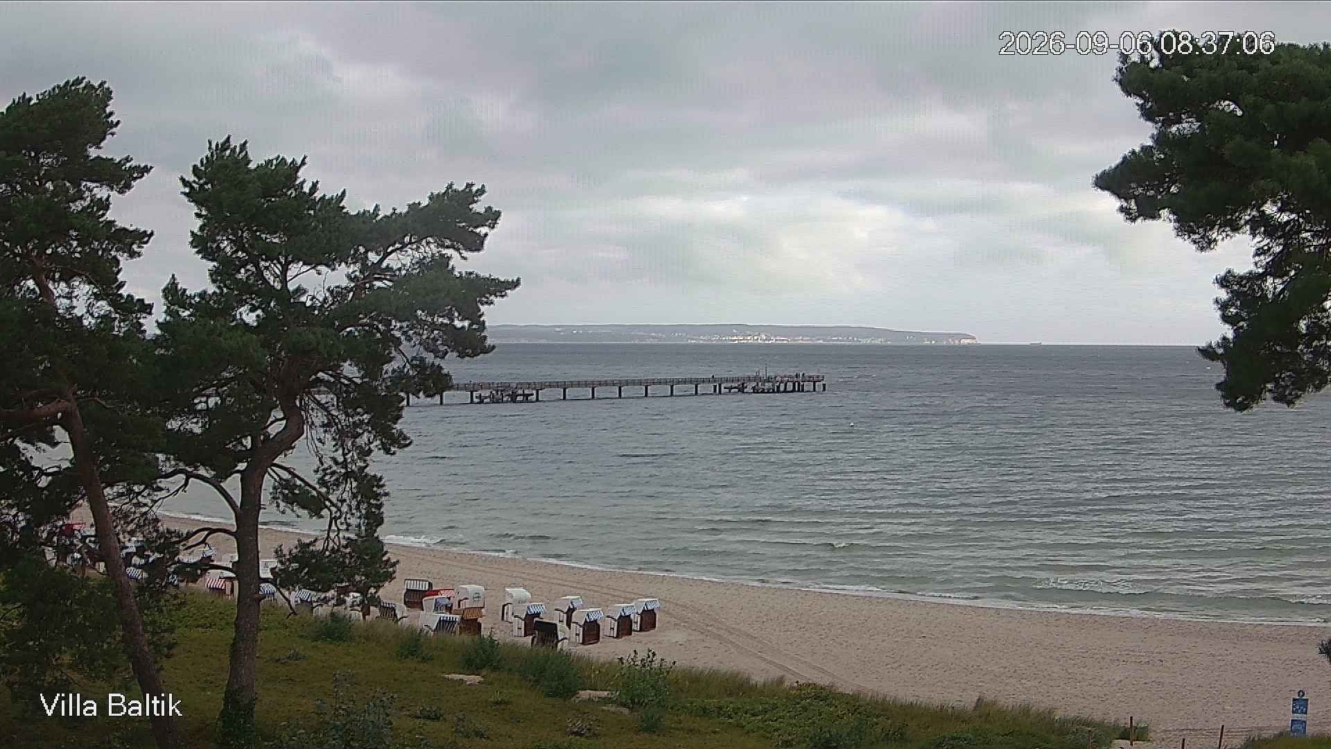 Archiv Foto Webcam Ostseebad Binz - Strandpromenade