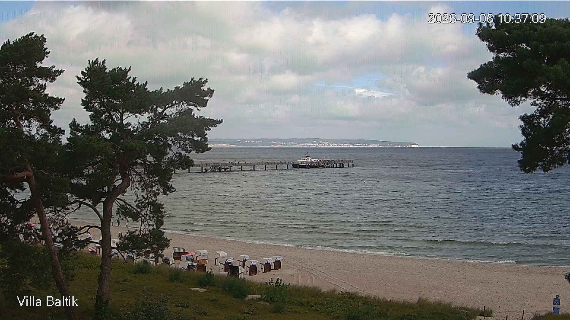 Archiv Foto Webcam Ostseebad Binz - Strandpromenade