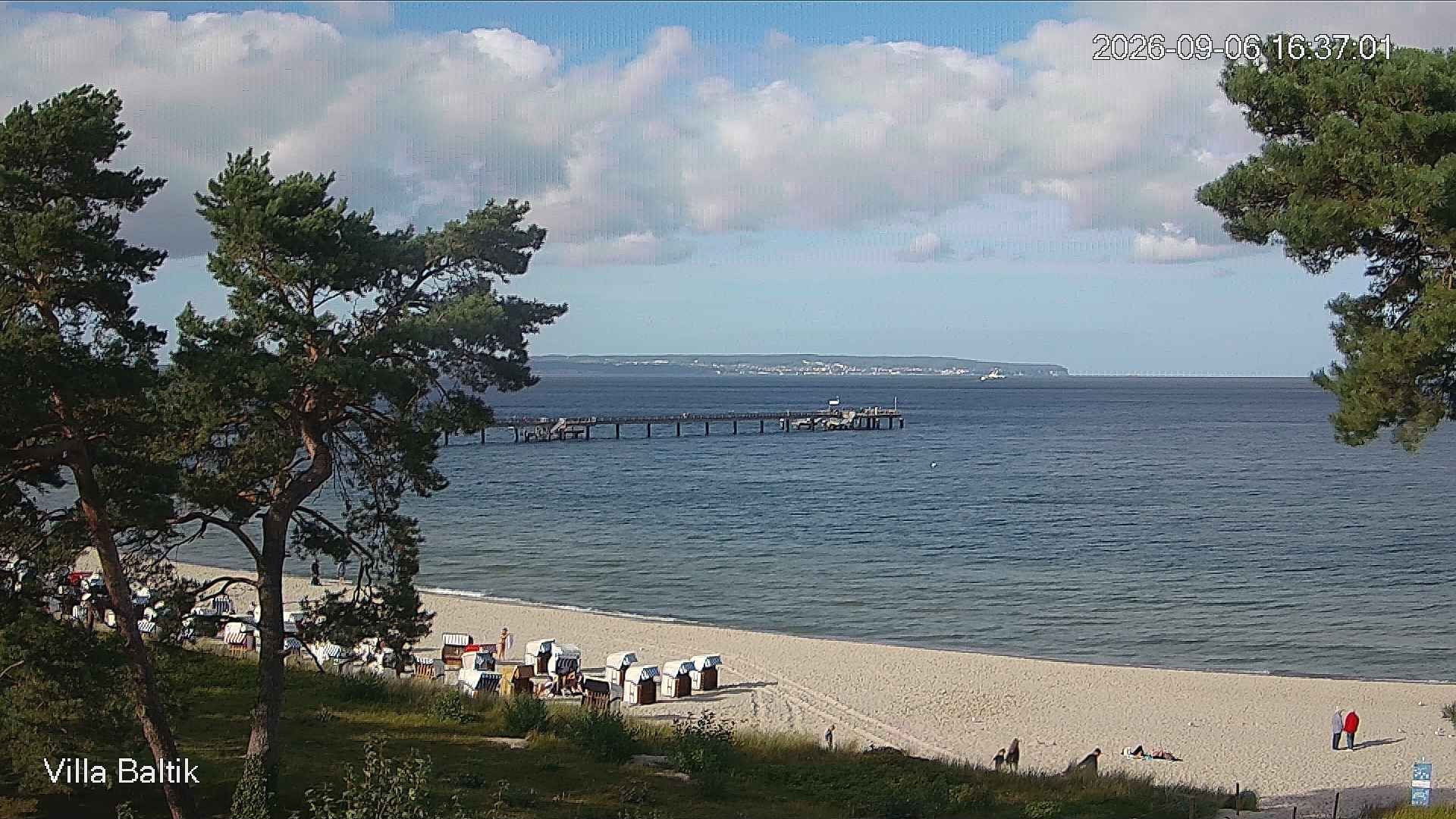 Archiv Foto Webcam Ostseebad Binz - Strandpromenade