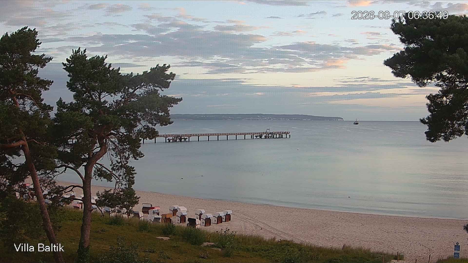Archiv Foto Webcam Ostseebad Binz - Strandpromenade