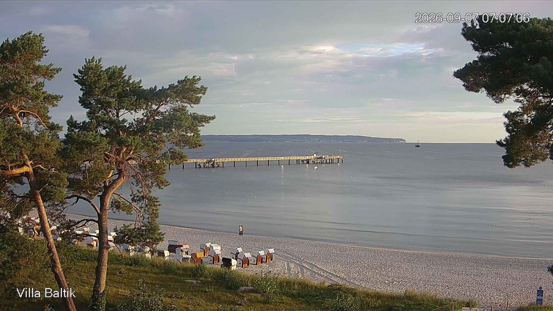 Archiv Foto Webcam Ostseebad Binz - Strandpromenade