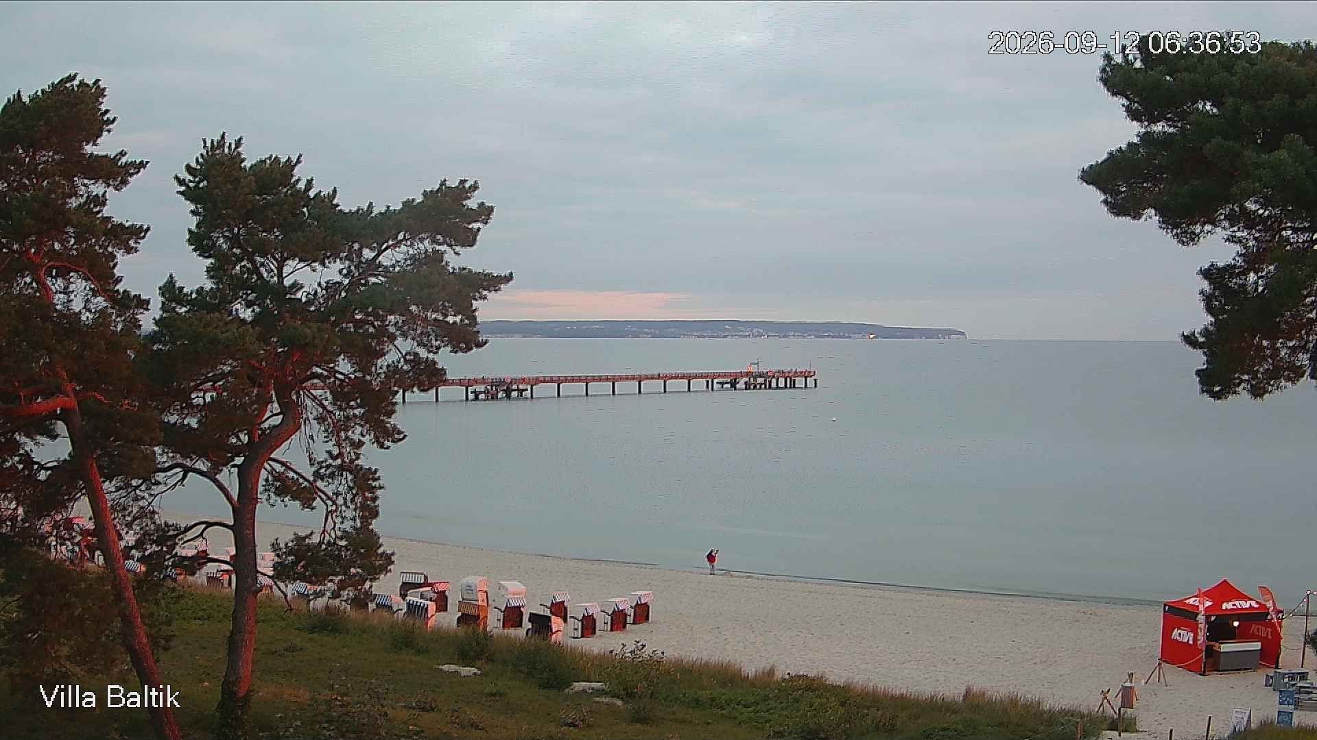 Archiv Foto Webcam Ostseebad Binz - Strandpromenade
