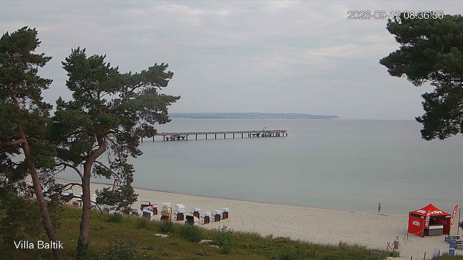 Archiv Foto Webcam Ostseebad Binz - Strandpromenade