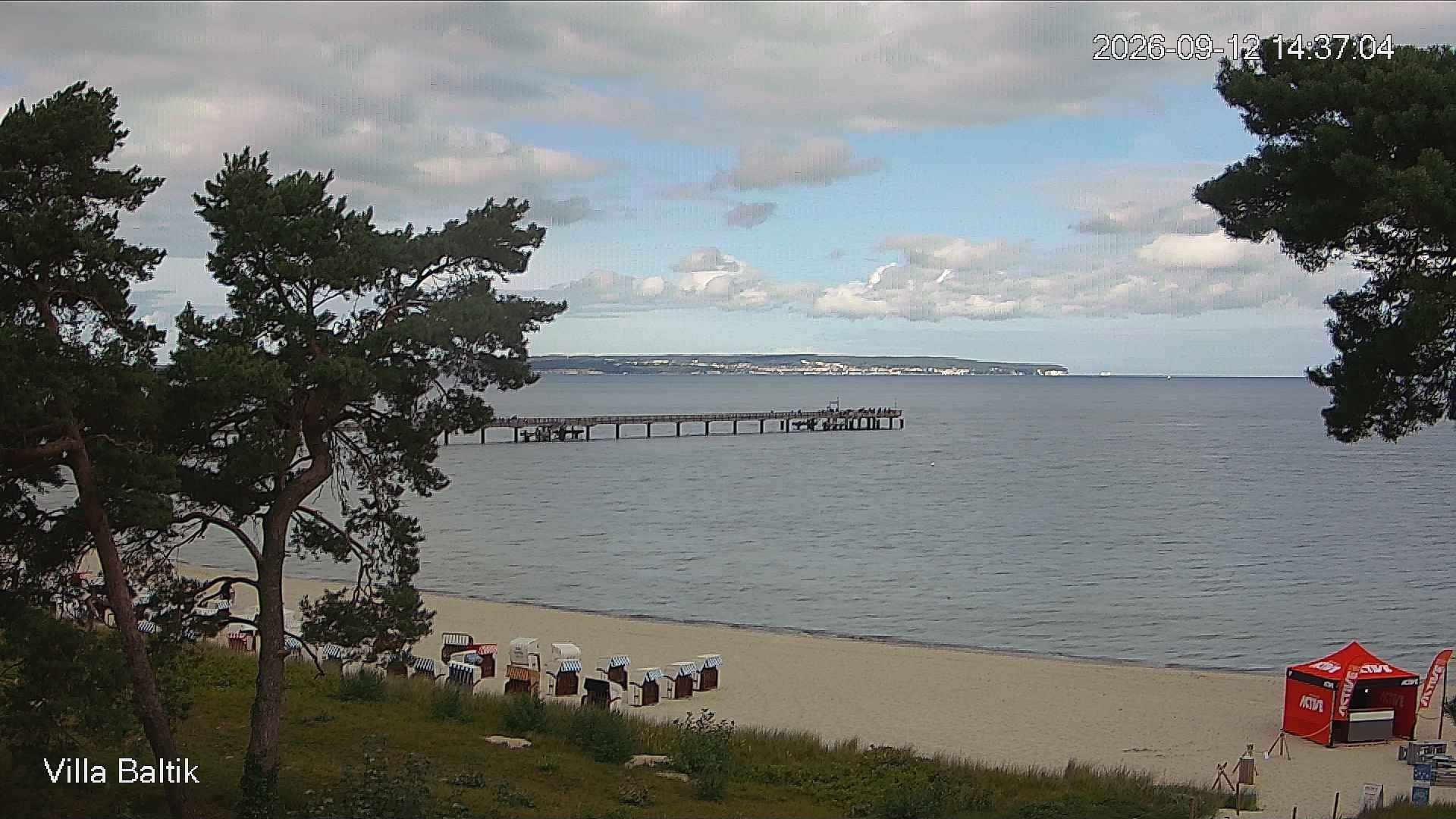 Archiv Foto Webcam Ostseebad Binz - Strandpromenade