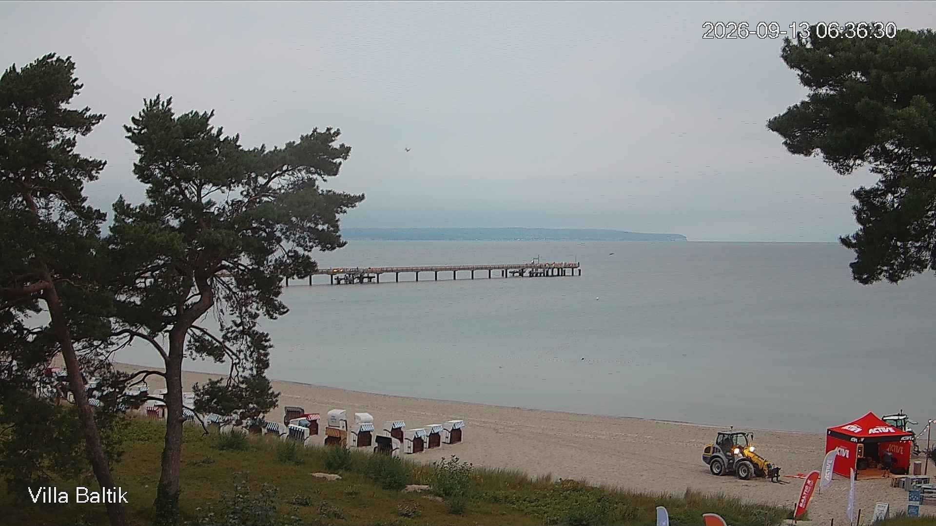 Archiv Foto Webcam Ostseebad Binz - Strandpromenade