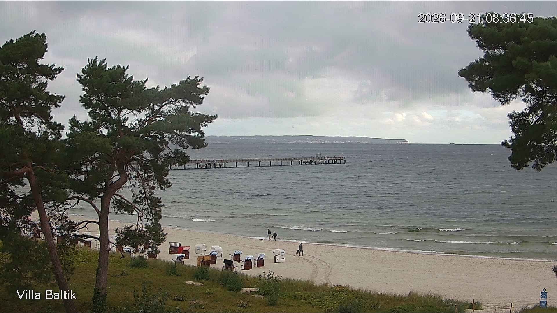 Archiv Foto Webcam Ostseebad Binz - Strandpromenade