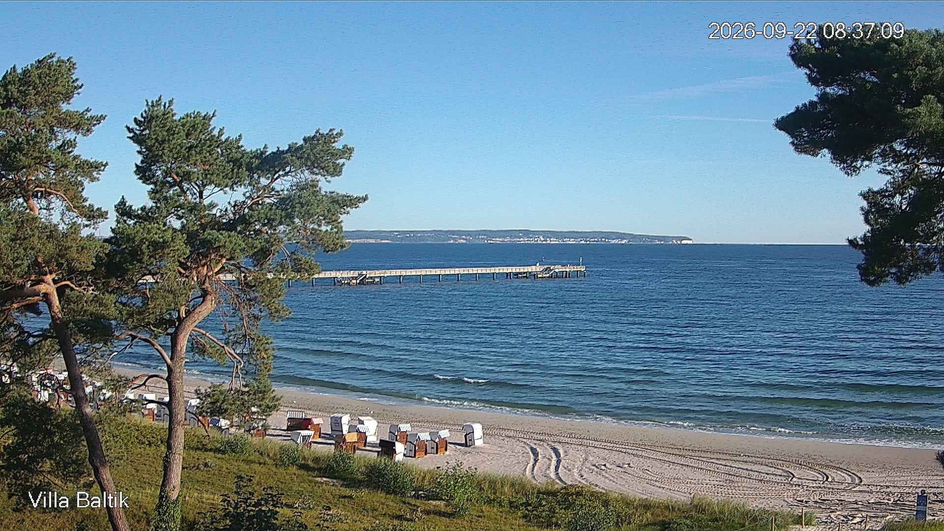 Archiv Foto Webcam Ostseebad Binz - Strandpromenade