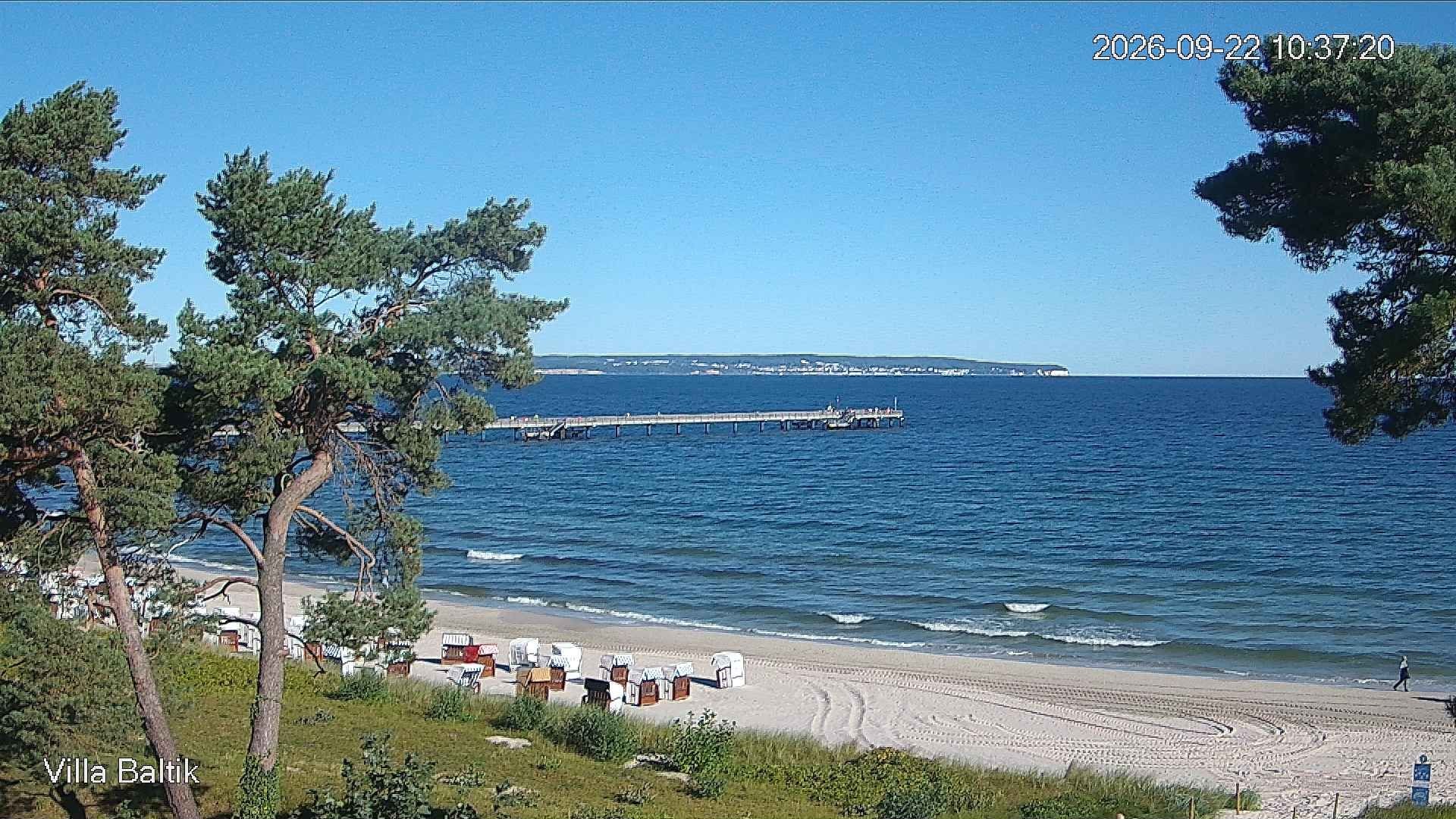 Archiv Foto Webcam Ostseebad Binz - Strandpromenade