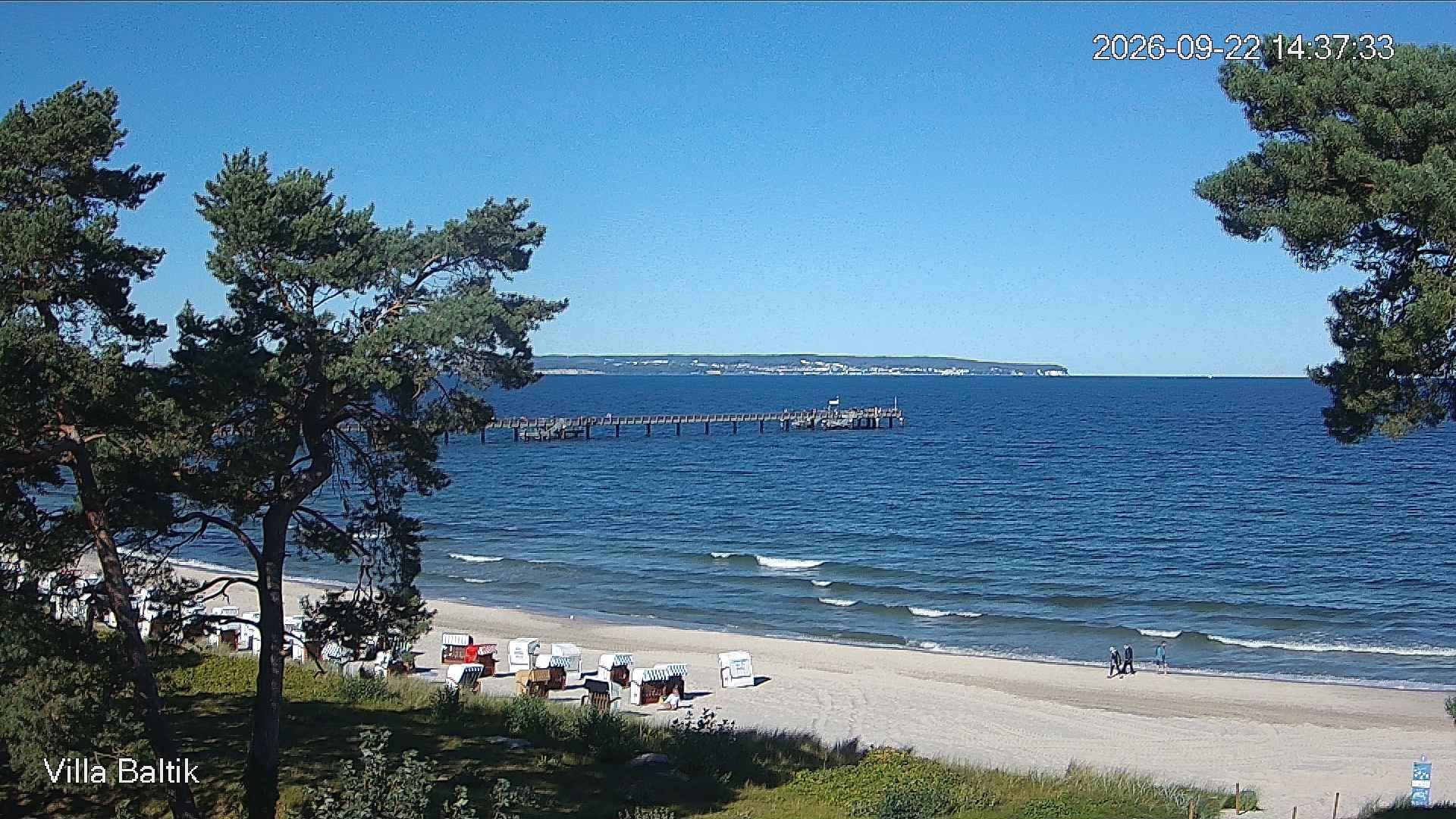 Archiv Foto Webcam Ostseebad Binz - Strandpromenade