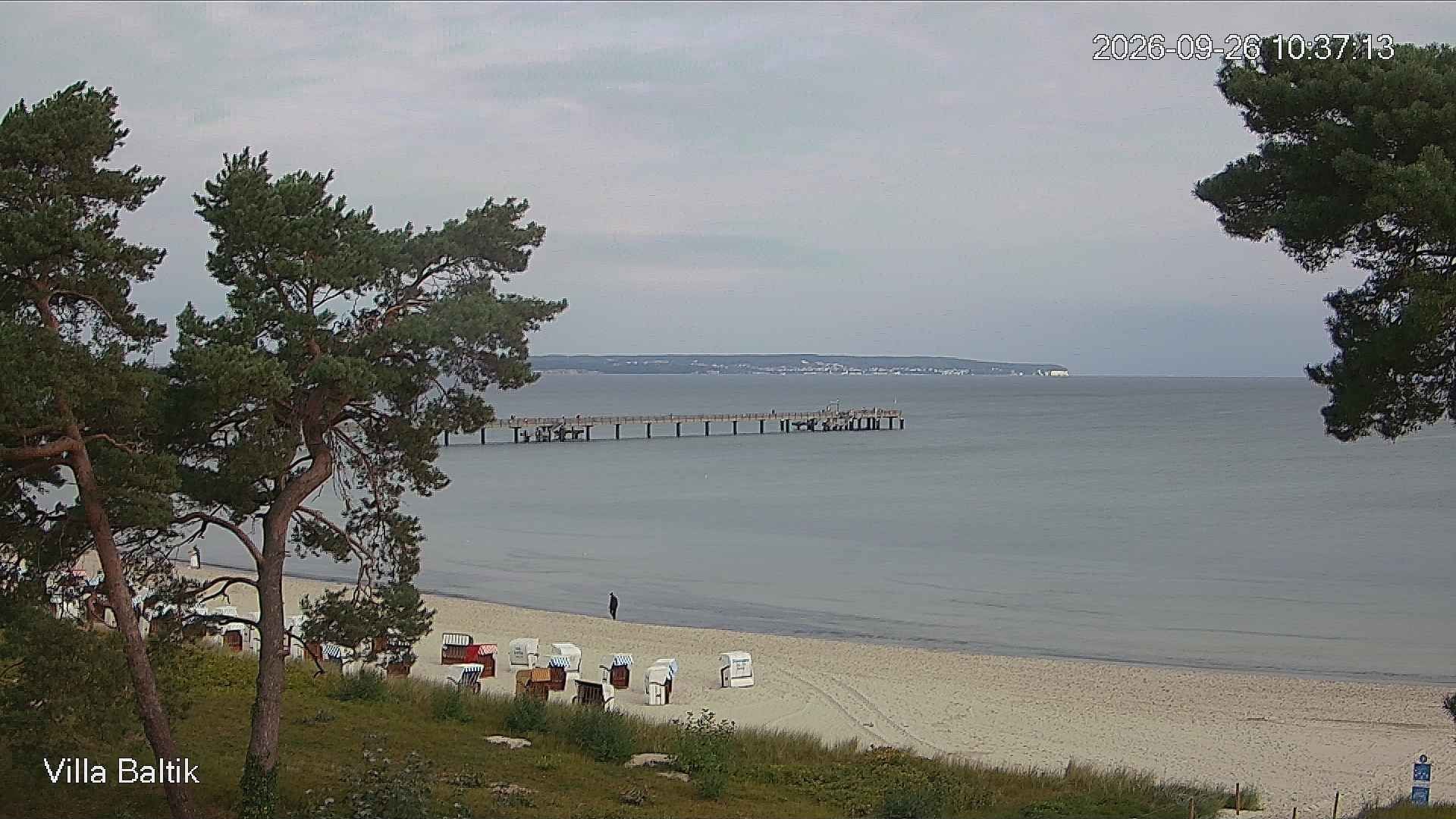 Archiv Foto Webcam Ostseebad Binz - Strandpromenade