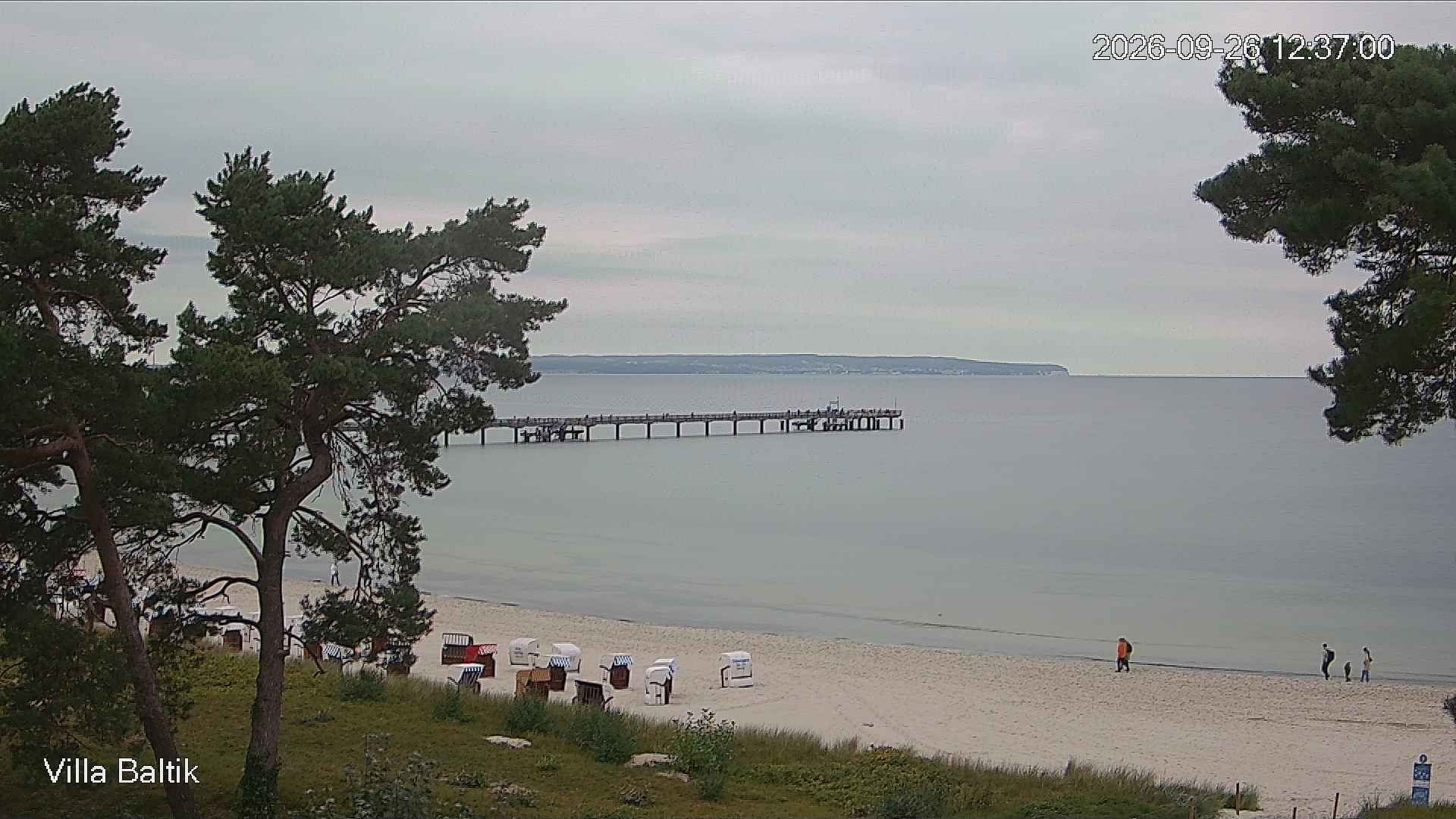 Archiv Foto Webcam Ostseebad Binz - Strandpromenade