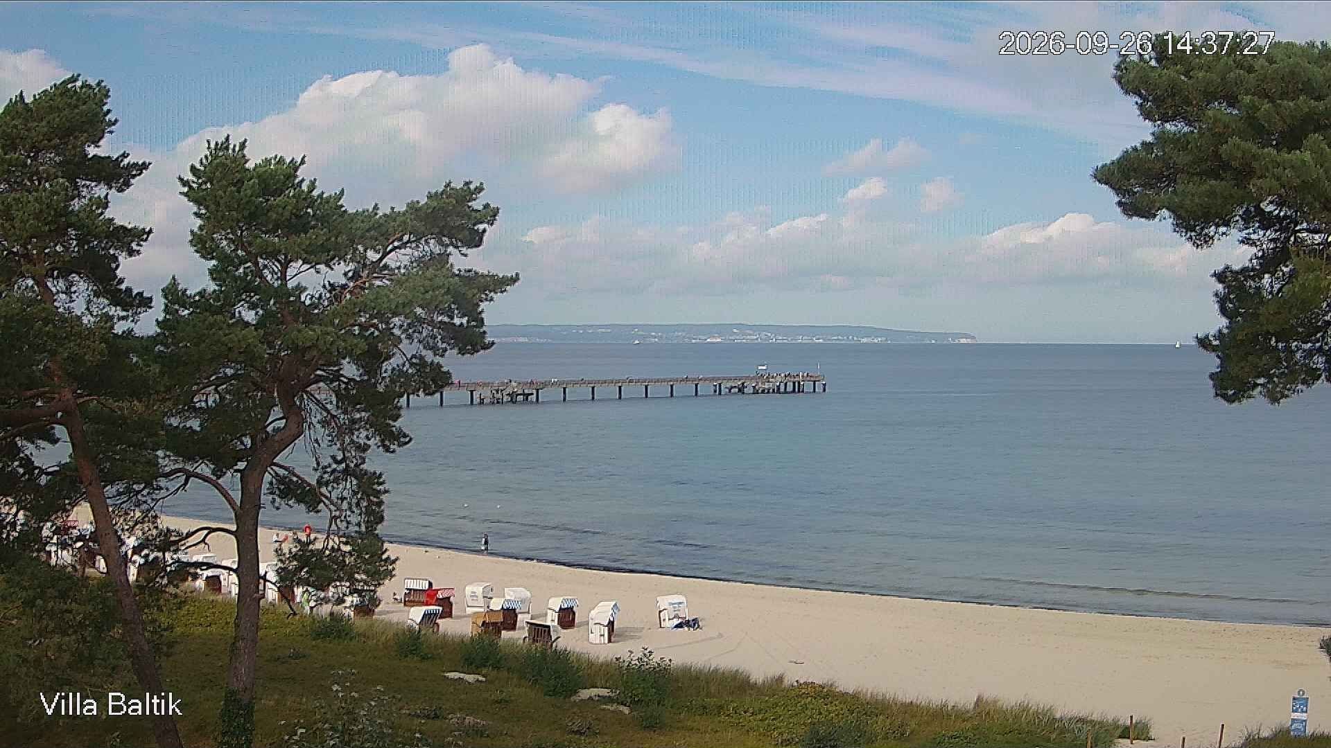 Archiv Foto Webcam Ostseebad Binz - Strandpromenade