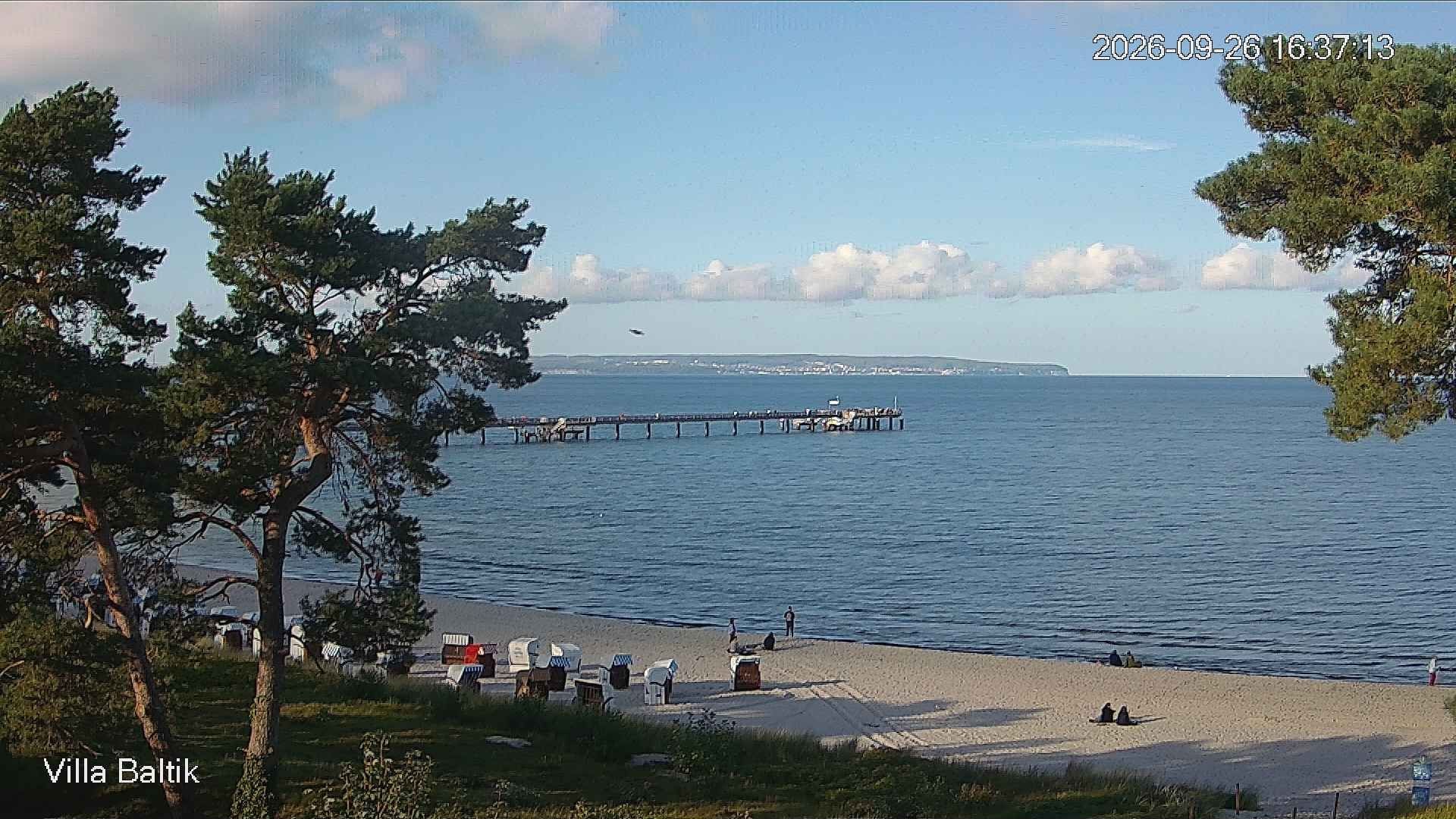 Archiv Foto Webcam Ostseebad Binz - Strandpromenade