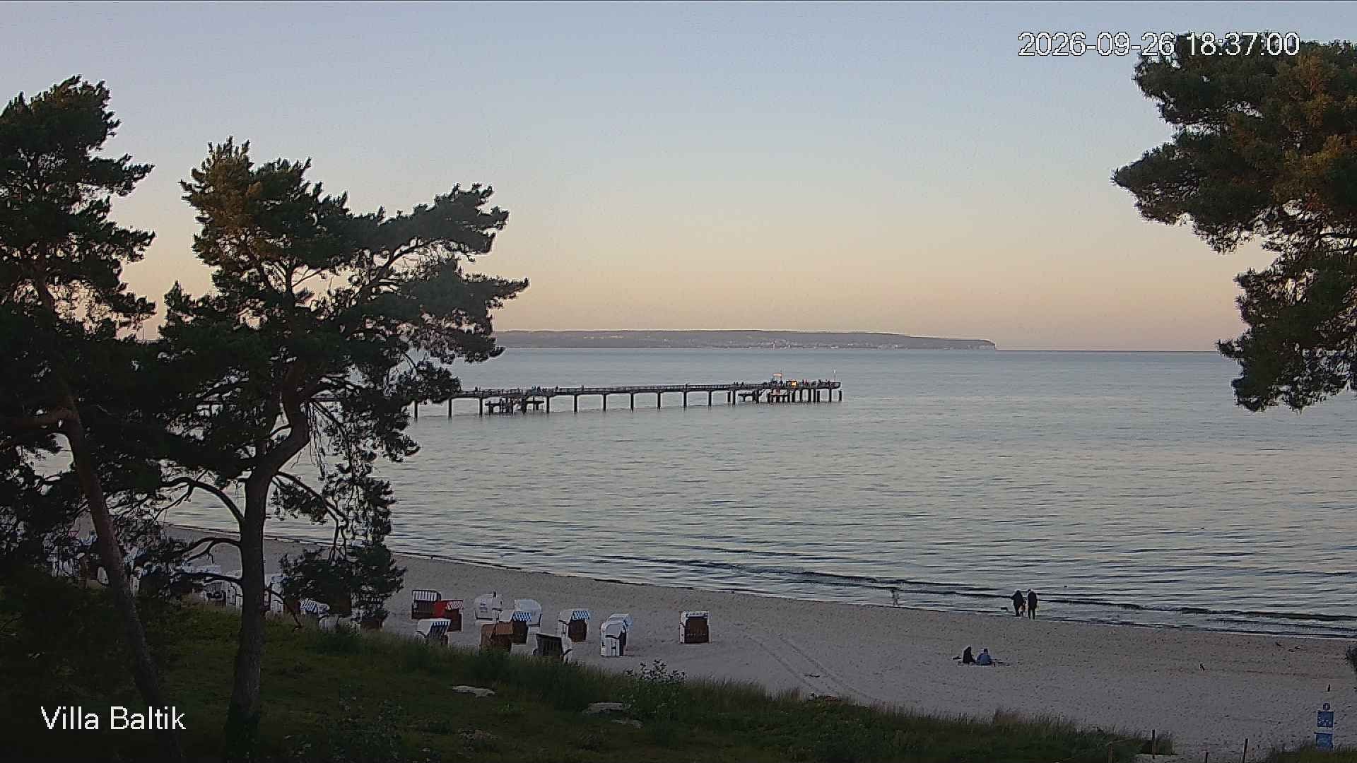 Archiv Foto Webcam Ostseebad Binz - Strandpromenade