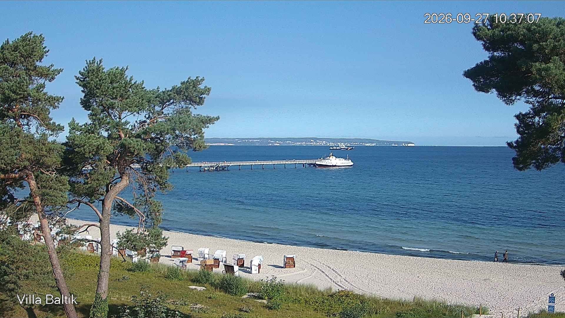 Archiv Foto Webcam Ostseebad Binz - Strandpromenade