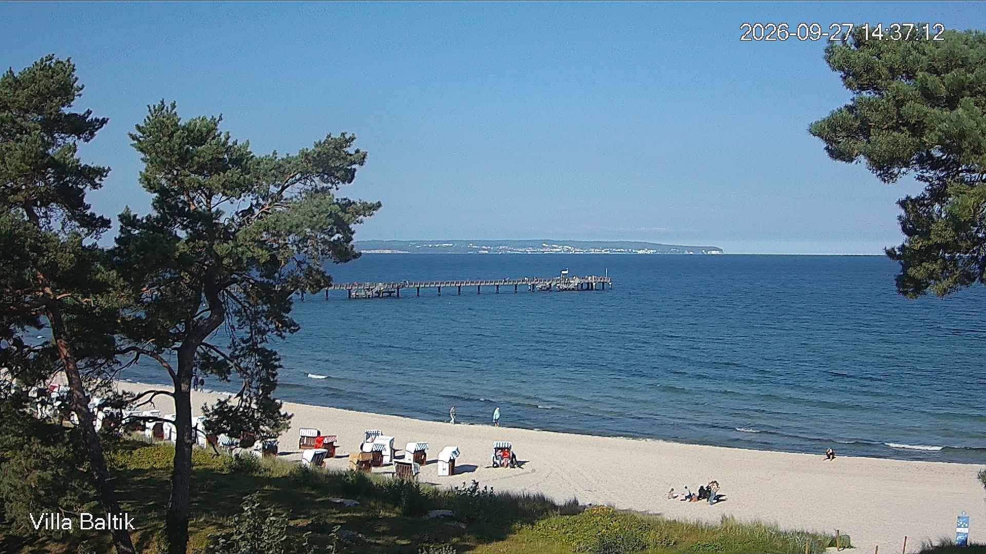 Archiv Foto Webcam Ostseebad Binz - Strandpromenade