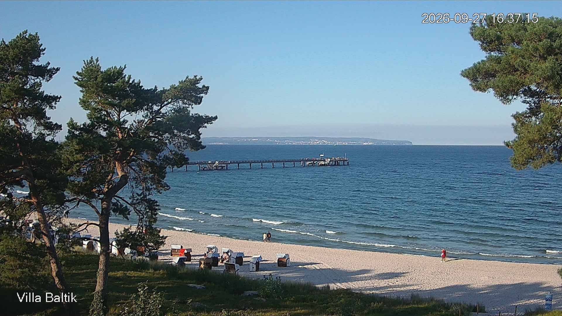 Archiv Foto Webcam Ostseebad Binz - Strandpromenade