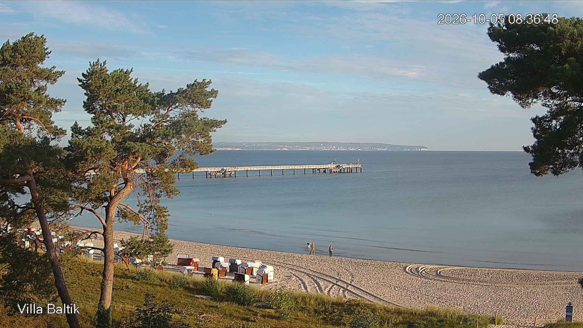 Archiv Foto Webcam Ostseebad Binz - Strandpromenade