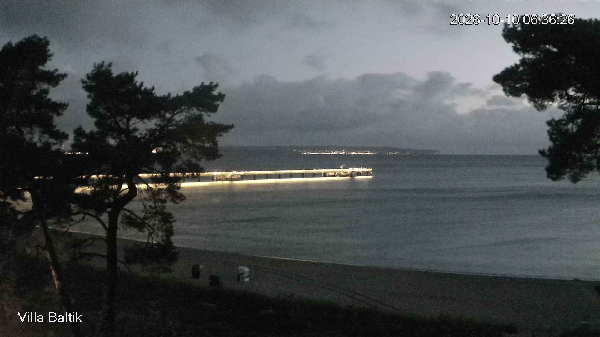Archived image Webcam Binz Promenade