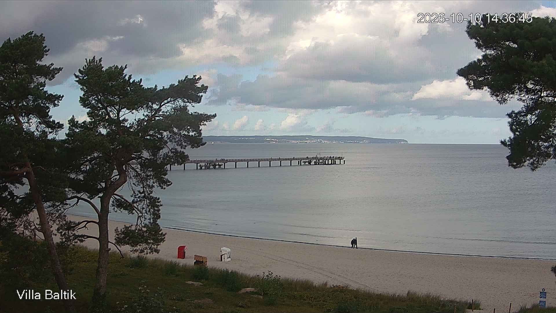 Archived image Webcam Binz Promenade