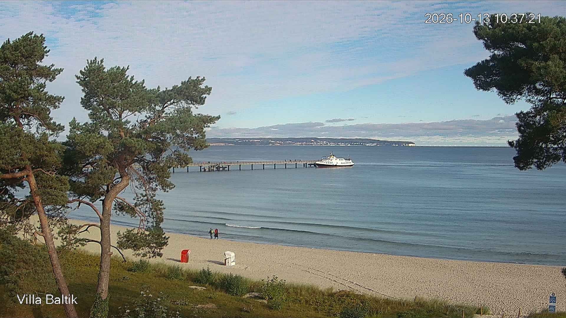 Archiv Foto Webcam Ostseebad Binz - Strandpromenade