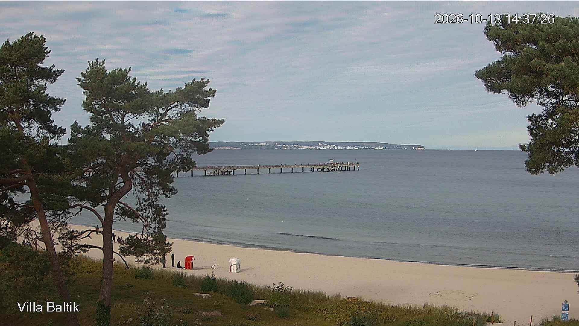 Archiv Foto Webcam Ostseebad Binz - Strandpromenade
