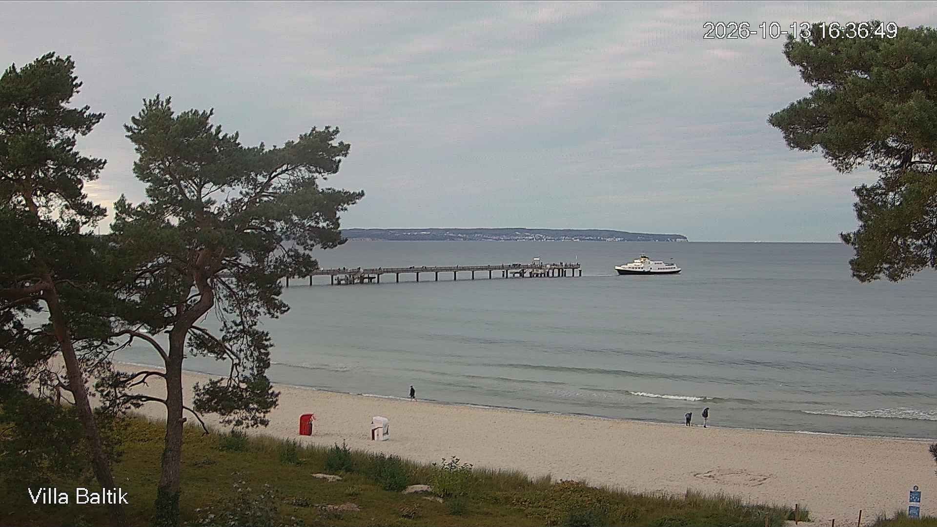 Archiv Foto Webcam Ostseebad Binz - Strandpromenade