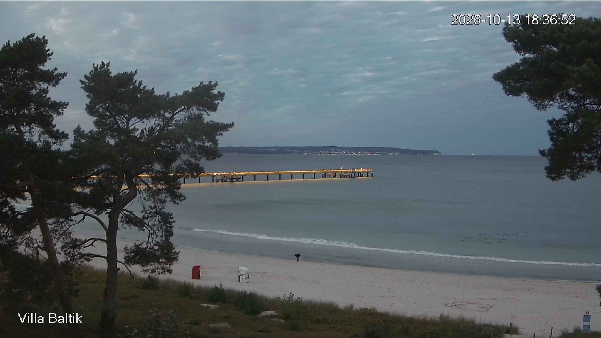 Archiv Foto Webcam Ostseebad Binz - Strandpromenade