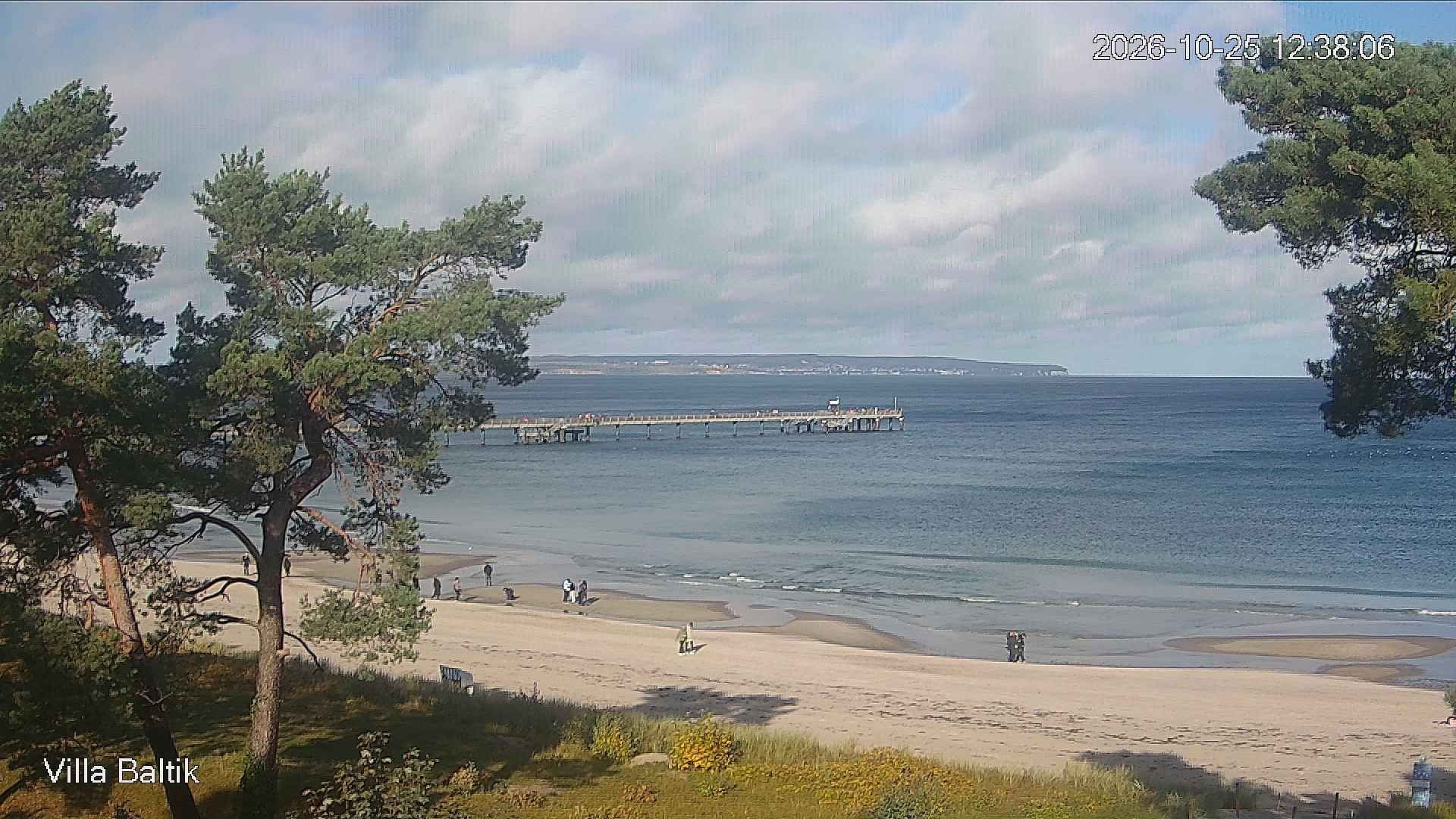 Archiv Foto Webcam Ostseebad Binz - Strandpromenade