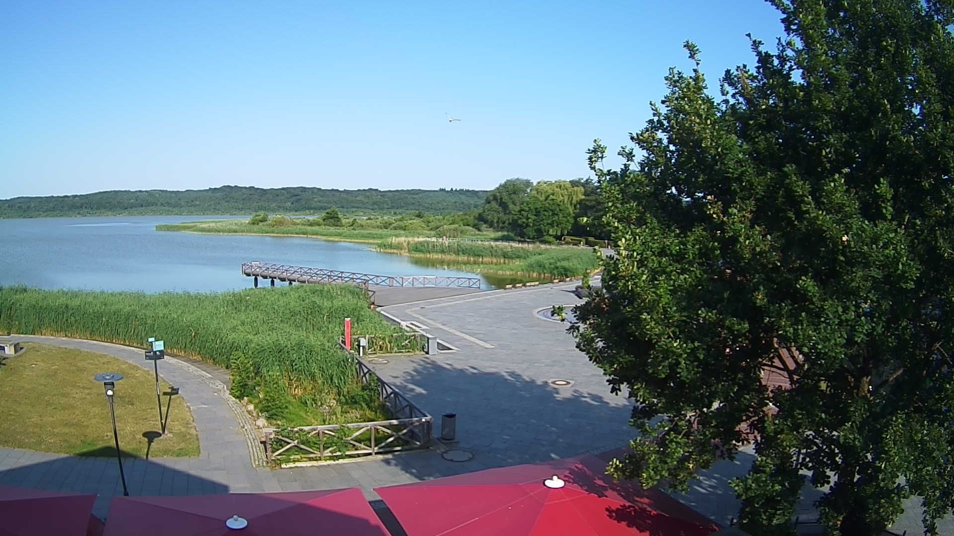 Archiv Foto Webcam Rügen: Schmachter See bei Binz
