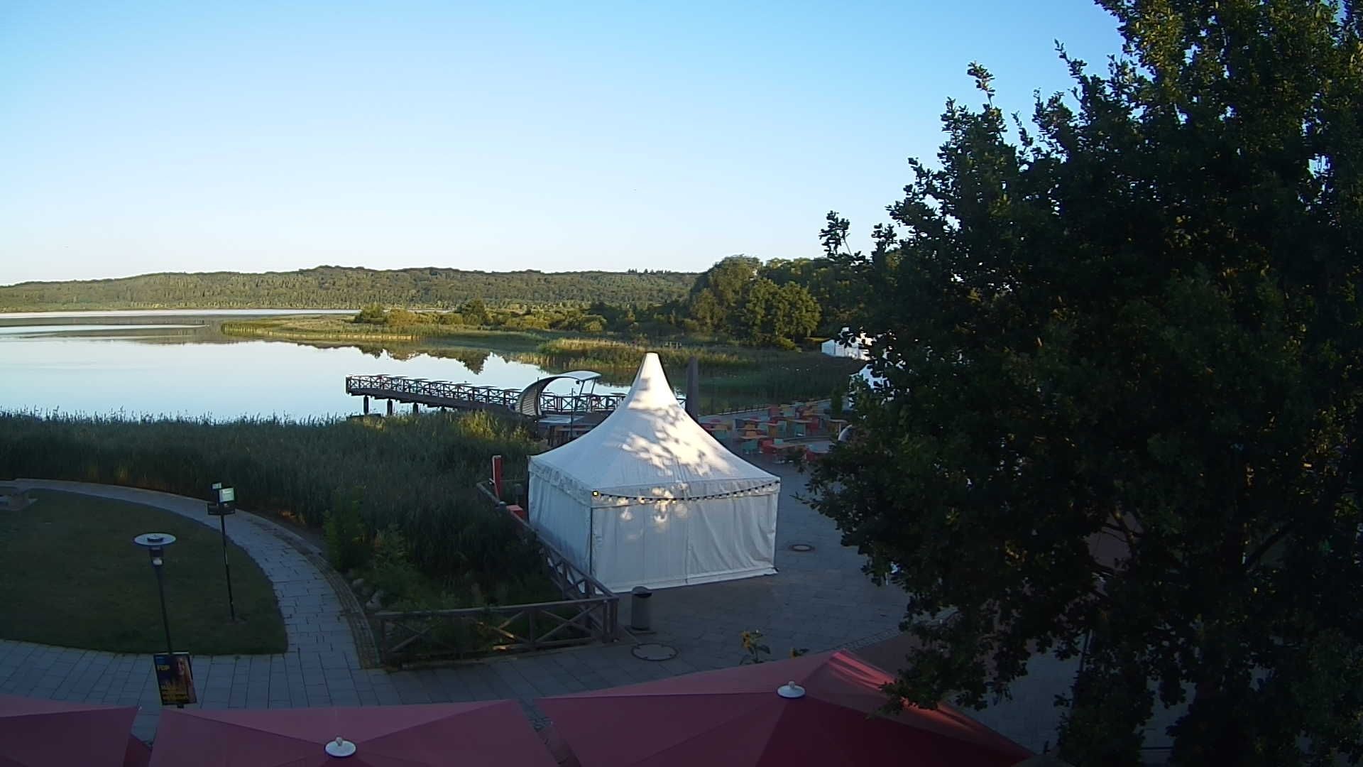 Archiv Foto Webcam Rügen: Schmachter See bei Binz
