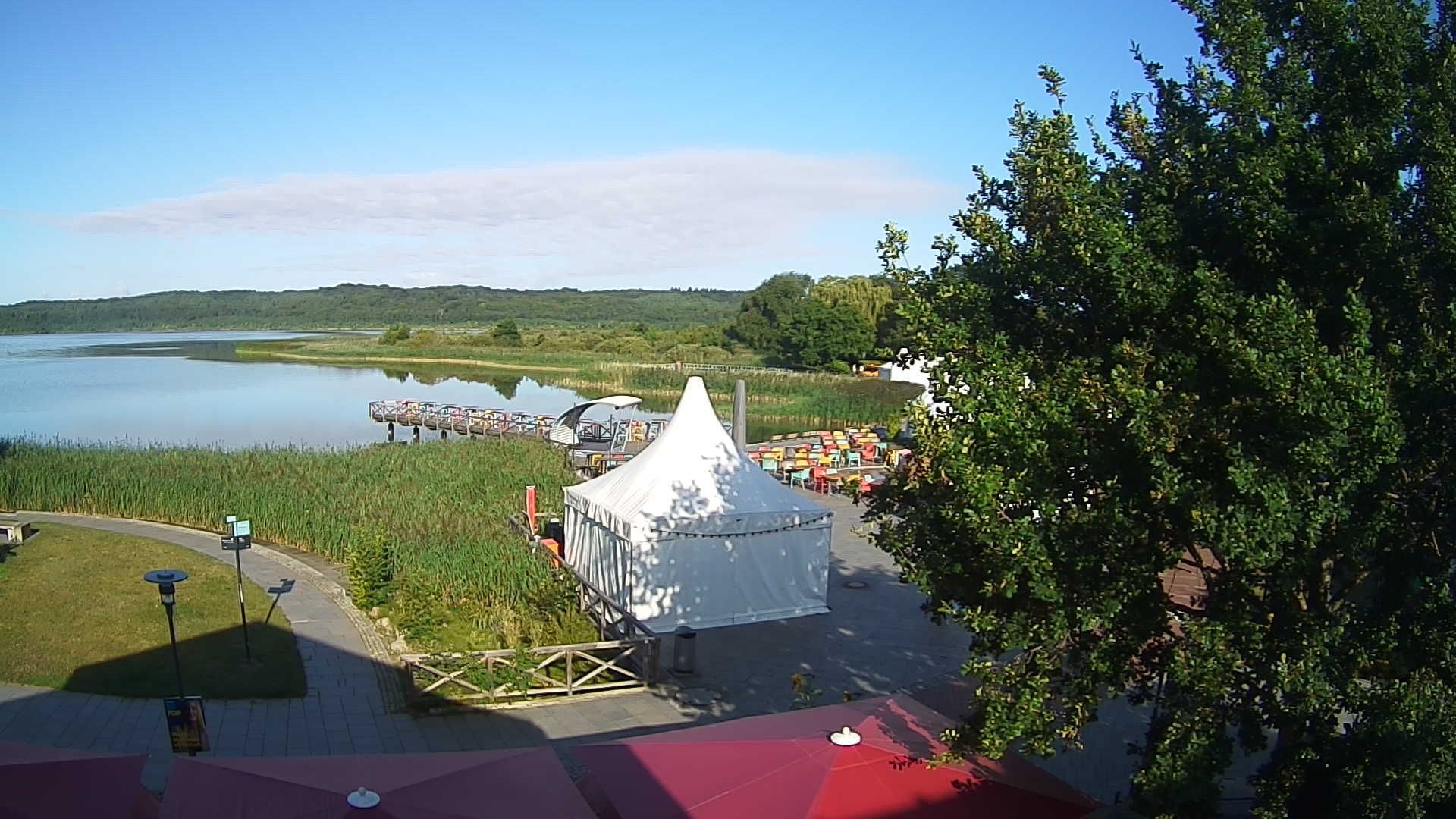 Archiv Foto Webcam Rügen: Schmachter See bei Binz