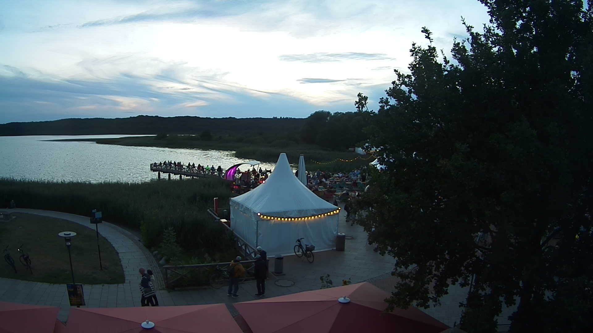 Archiv Foto Webcam Rügen: Schmachter See bei Binz